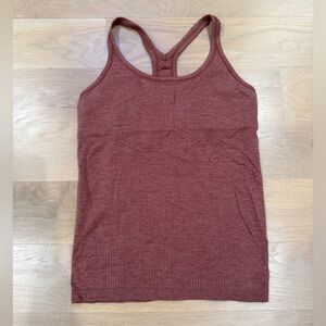 Lululemon Athletica Maroon Tank Top